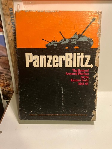 1970 panzer blitz board game - panzer,