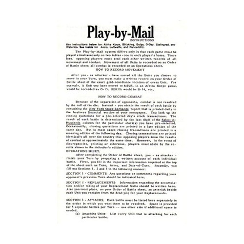 Avalon hill panzerblitz - avalon,