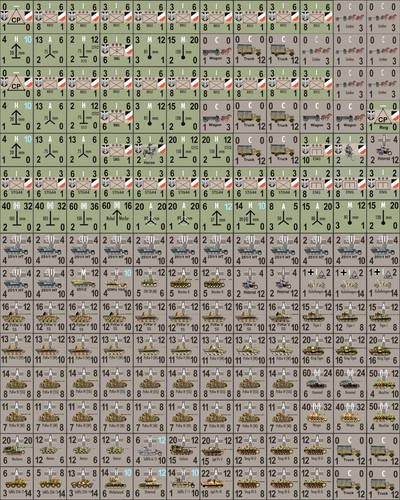 Late war german - german, panzerblitz